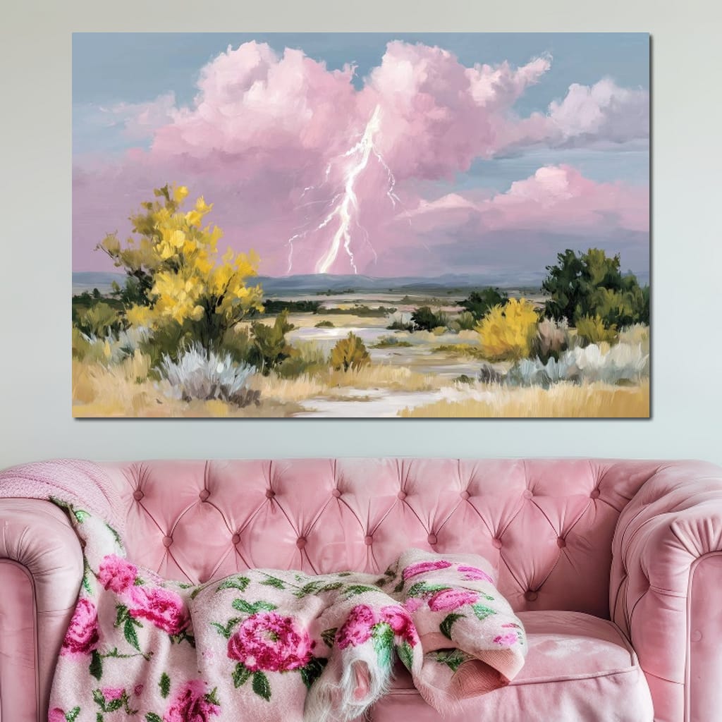 Desert Stormlight Skybreak Canvas Wall Art