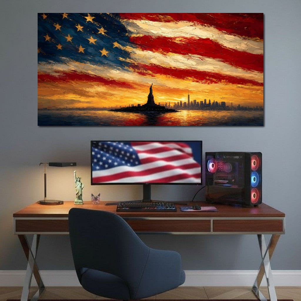 Legacy of the Golden Harbor Canvas Wall Art