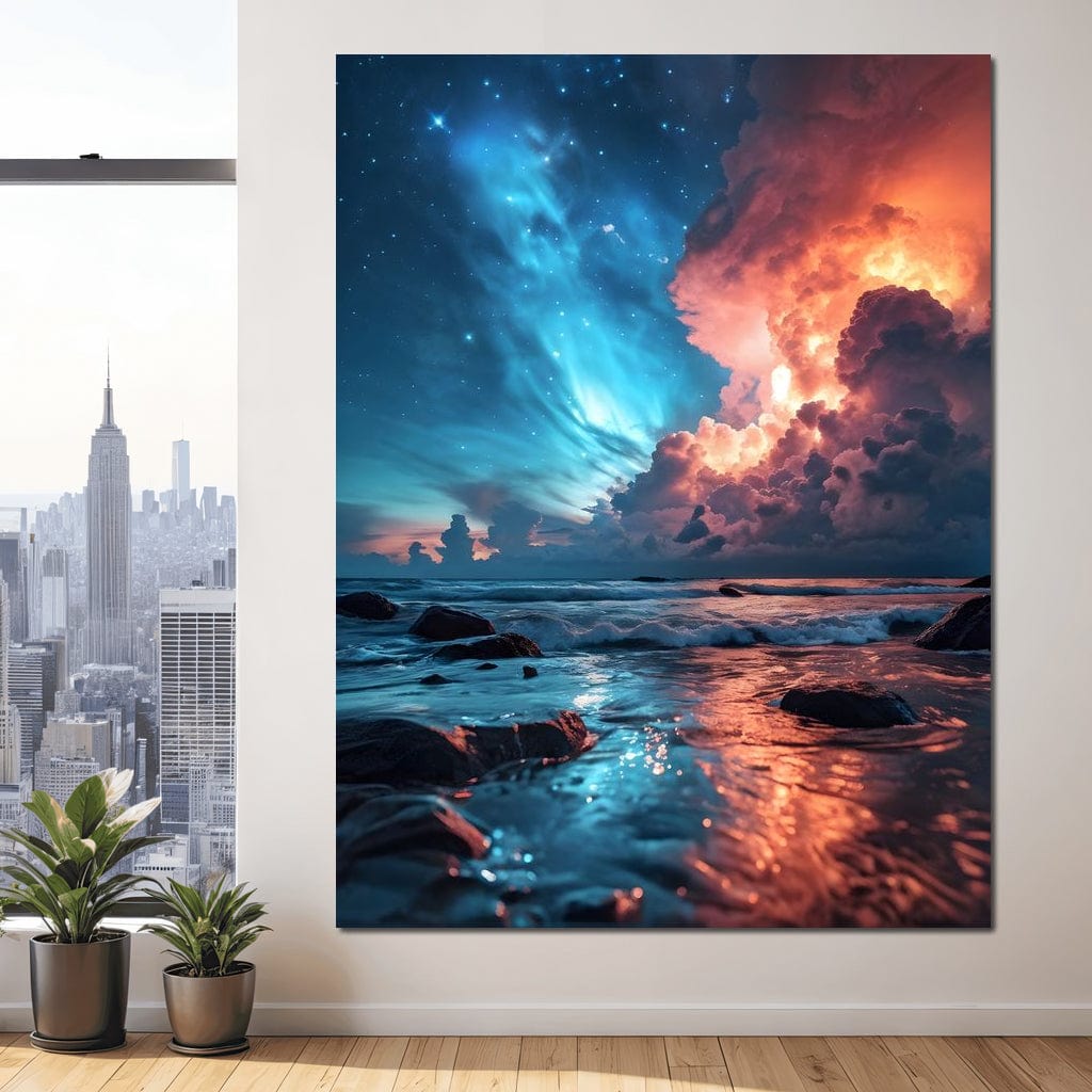 In the beginning Canvas Wall Art