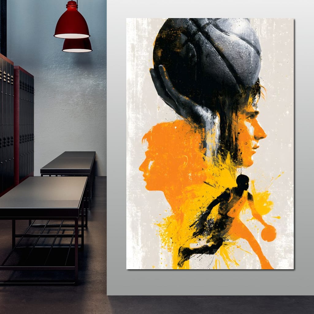 Rise of the Golden Court Hero Canvas Wall Art