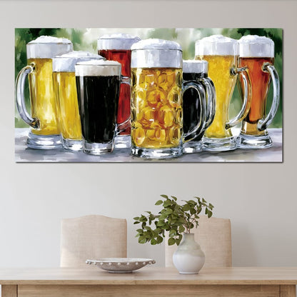 A Toast To The Fellowship Of Friends Canvas Wall Art