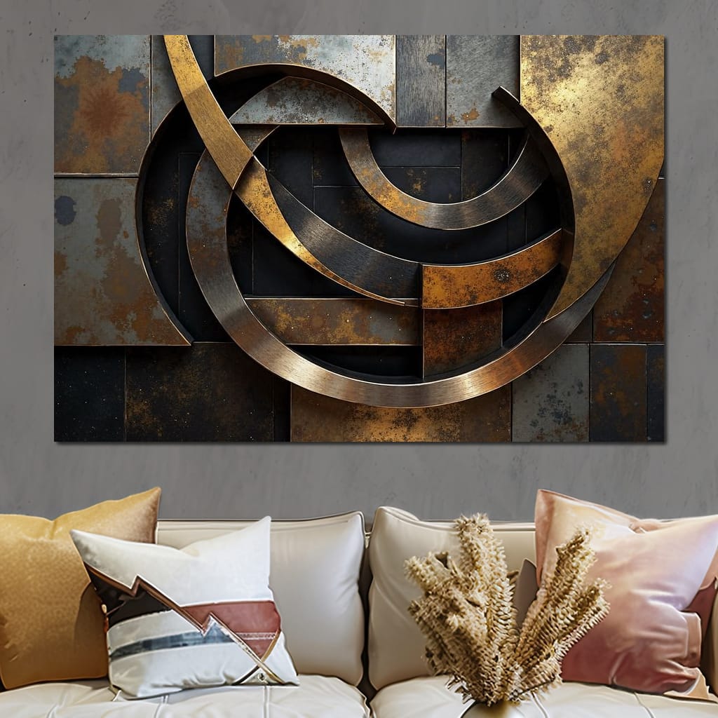 Aetheric Convergence Canvas Wall Art