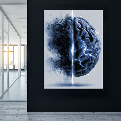 Fractured Reason Before The Storm Canvas Wall Art
