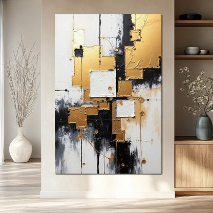 Fragments of Light Canvas Wall Art