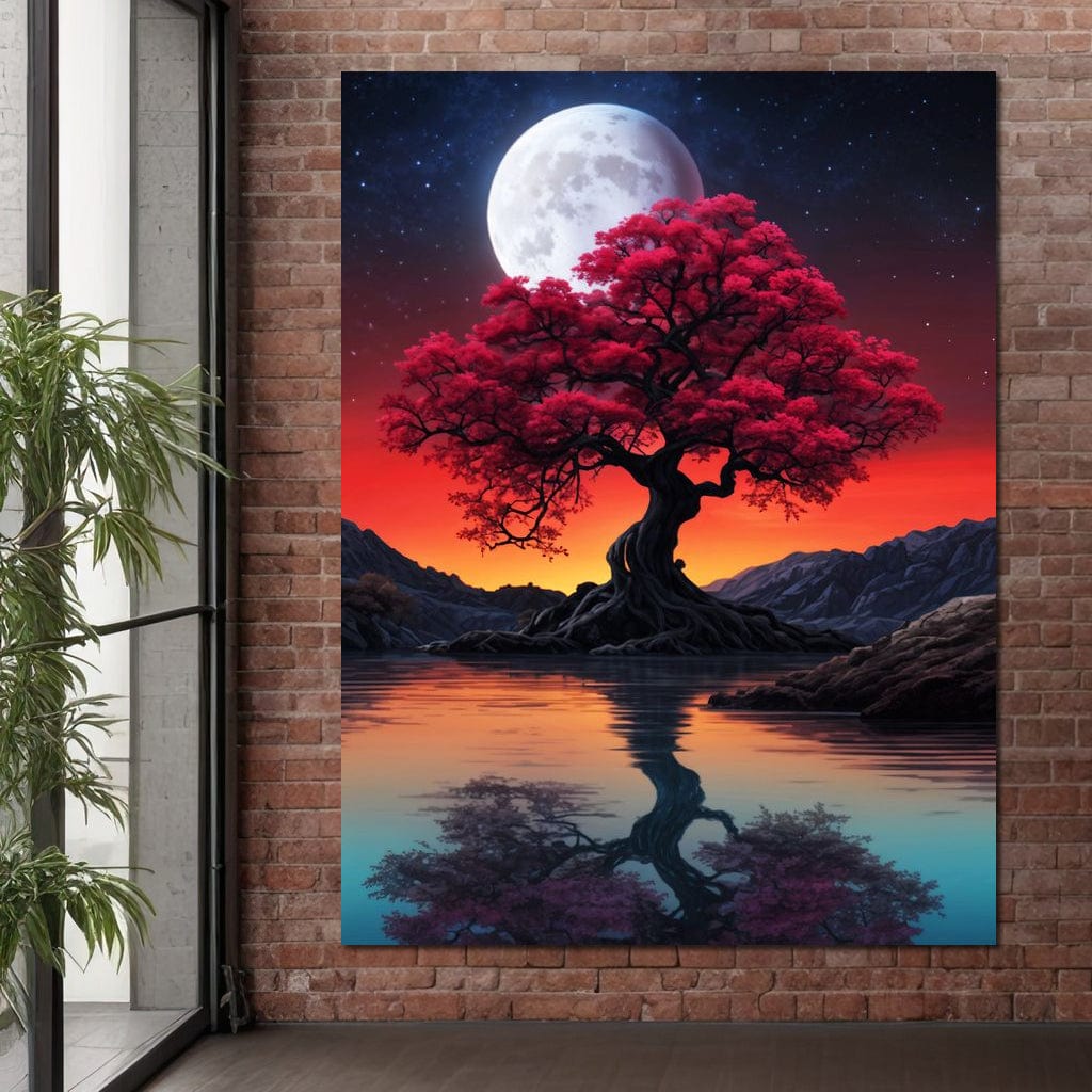 A Magical Evening Canvas Wall Art