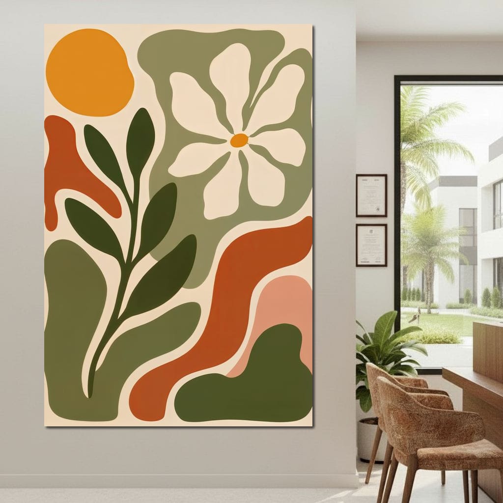 Daisy Maps For A Gentle Planet Canvas Wall Art