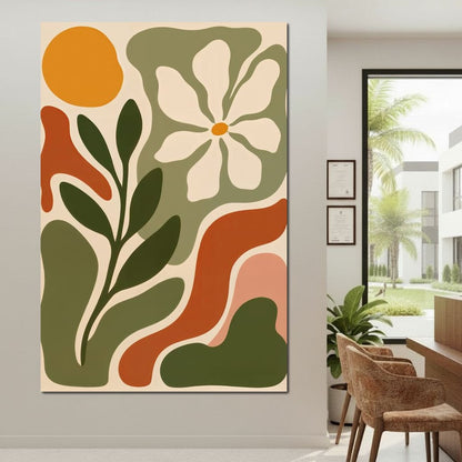 Daisy Maps For A Gentle Planet Canvas Wall Art