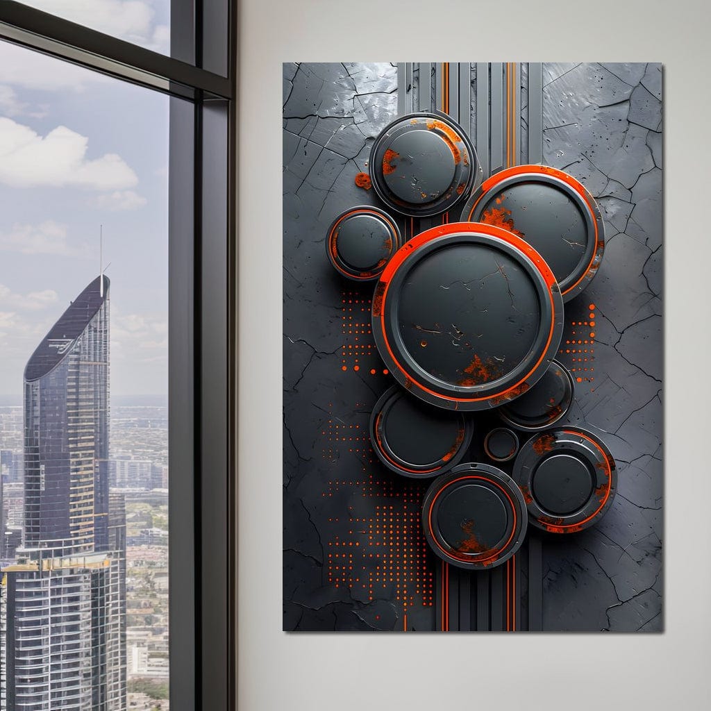 Colorful Modern Art 066 Canvas Wall Art