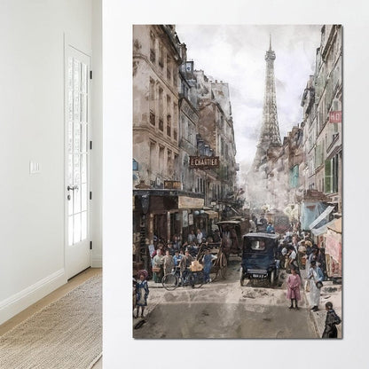 Paris Canvas Wall Art