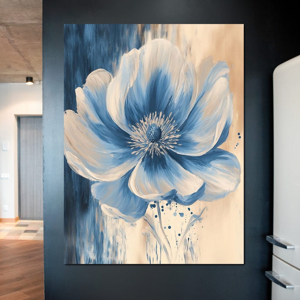 Flowering Tranquil Petals Canvas Wall Art
