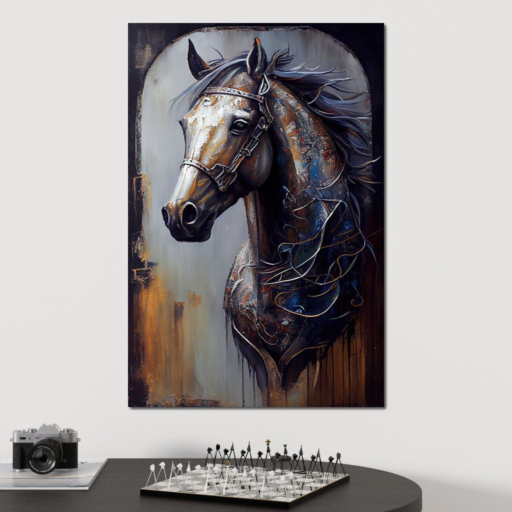Soulful Steed Canvas Wall Art