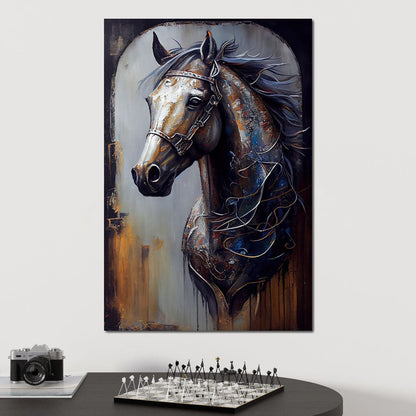 Soulful Steed Canvas Wall Art