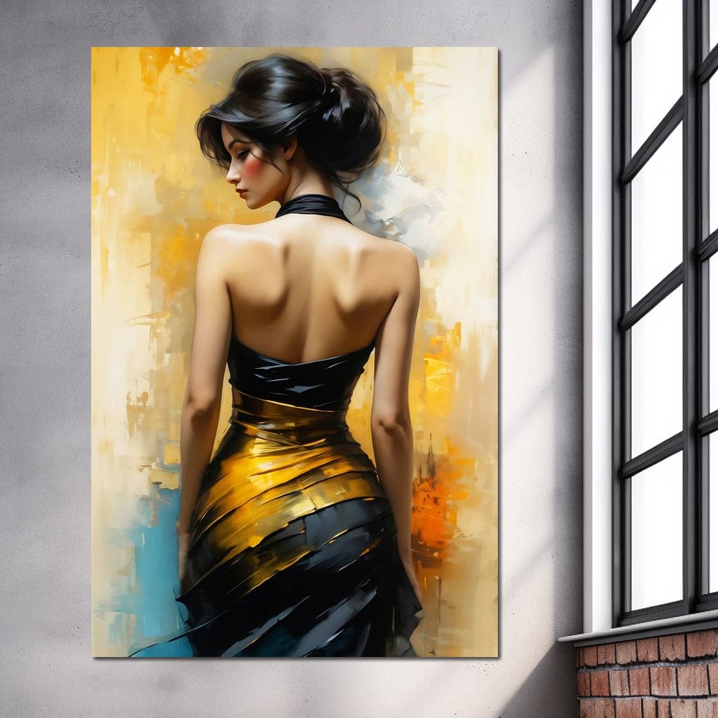Female Portrait 295 Canvas Wall Art