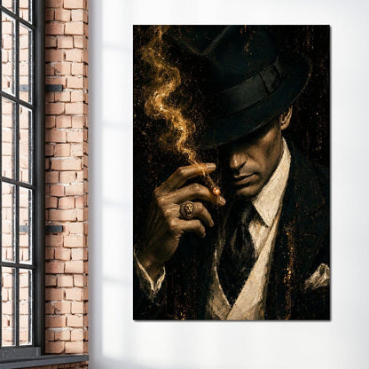 Legacy of the Gilded Shadow Canvas Wall Art