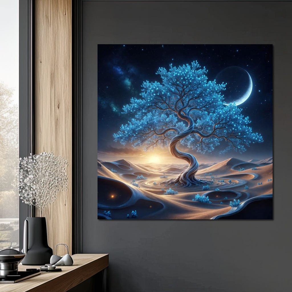 The Celestial Tree Canvas Wall Art