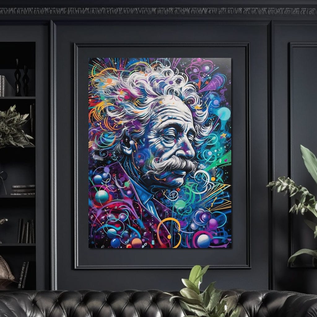 Albert Einstein Canvas Wall Art