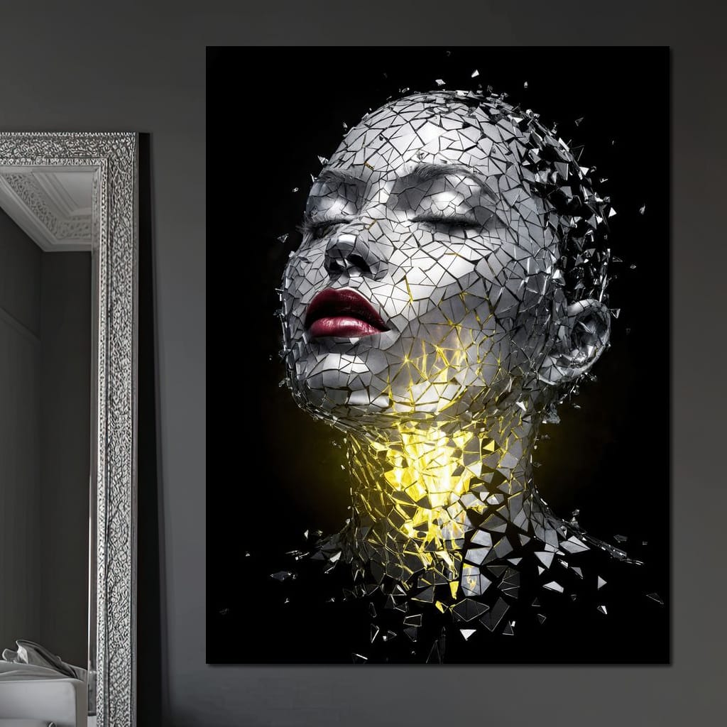 Kintsugi of the Soul Canvas Wall Art