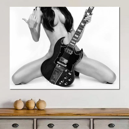 Go Rock Yourself Canvas Wall Art