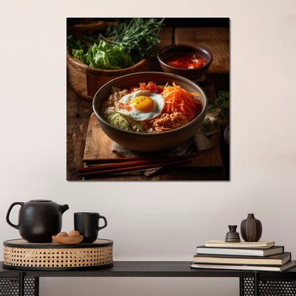 Kimchi Canvas Wall Art