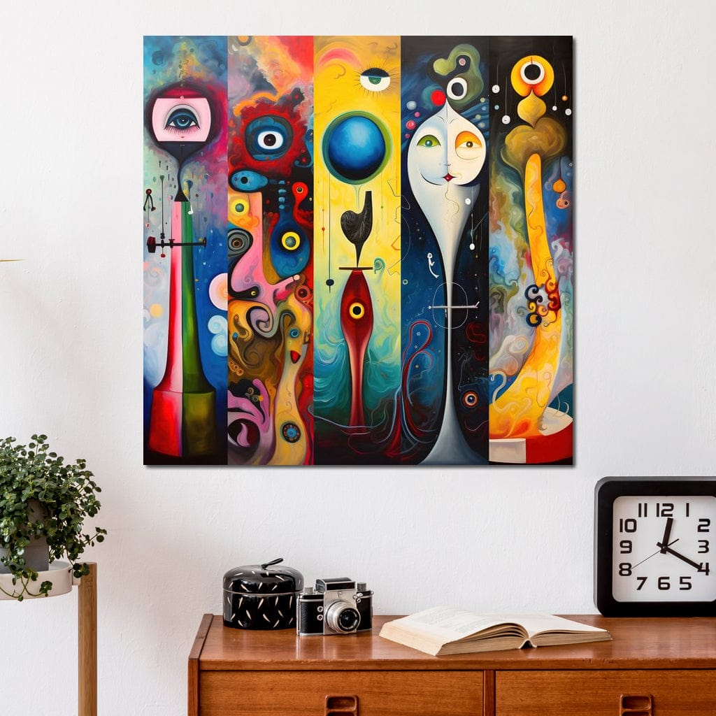 Whimsical Metamorphosis Canvas Wall Art