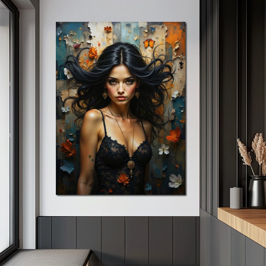 Female Portrait 330 Canvas Wall Art