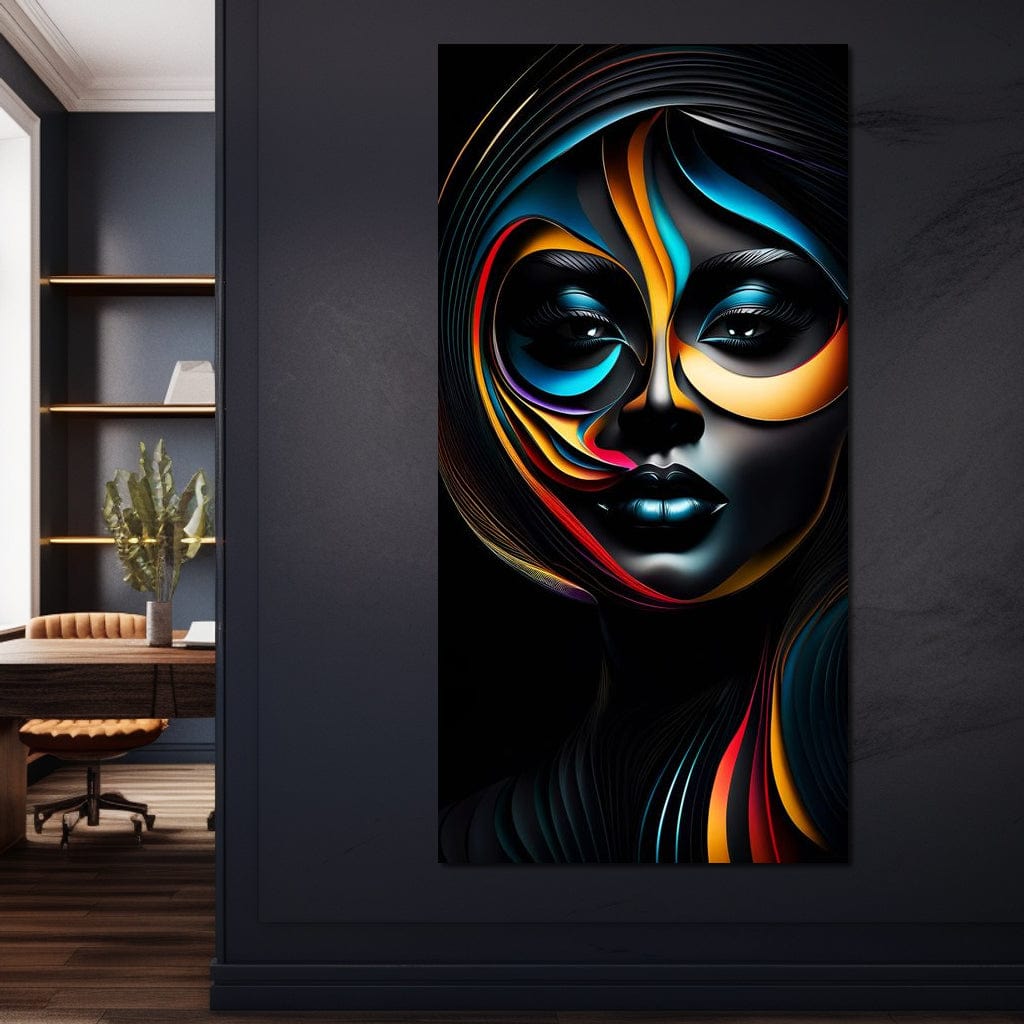 Female Portrait 085 Canvas Wall Art