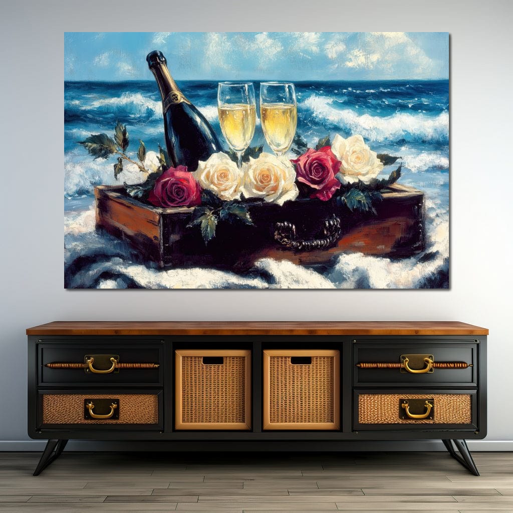 Valentine's Day Celebration Canvas Wall Art