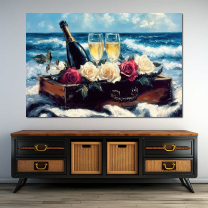 Valentine's Day Celebration Canvas Wall Art