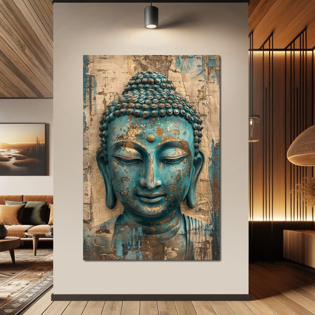 Meditative Harmony Tranquility Canvas Wall Art