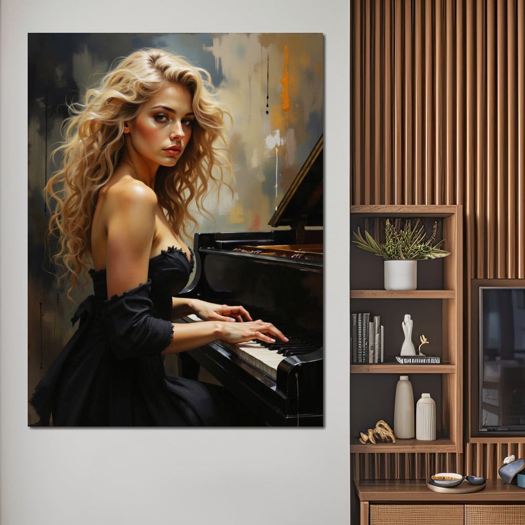 Female Portrait 327 Canvas Wall Art