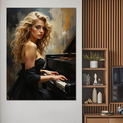 Female Portrait 327 Canvas Wall Art