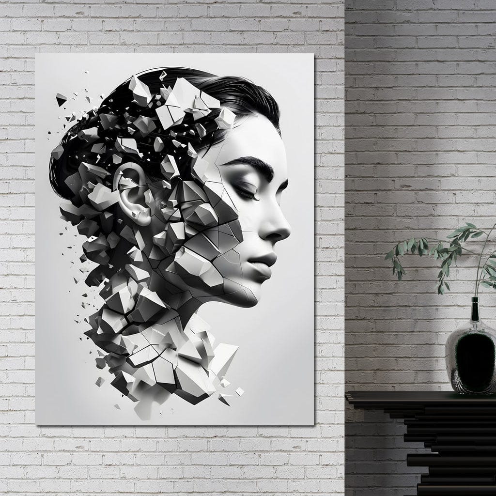 Female Portrait 321 Canvas Wall Art
