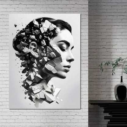 Female Portrait 321 Canvas Wall Art