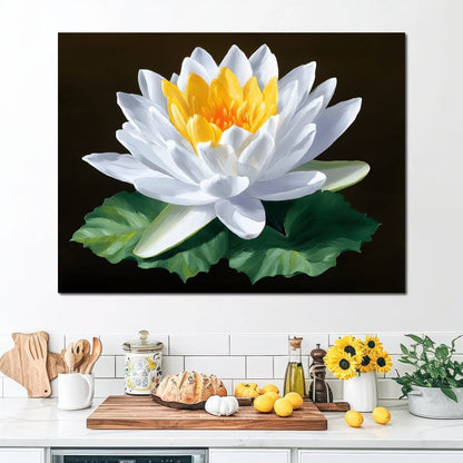 Radiant Petals Blossom Canvas Wall Art