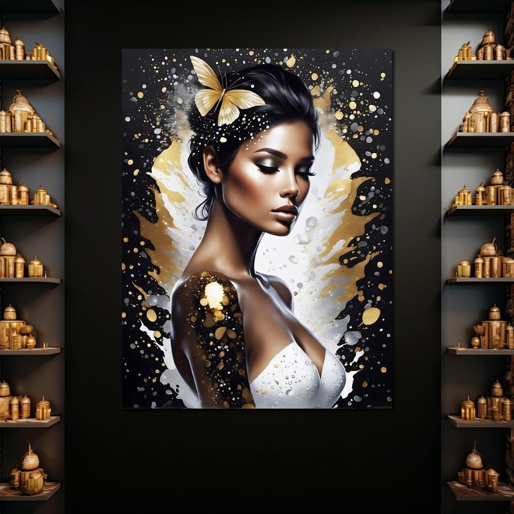 Female Portrait 194 Canvas Wall Art