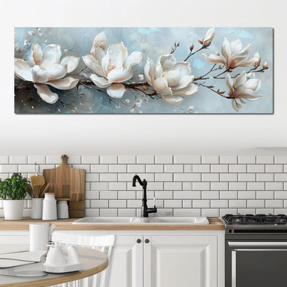 Blossoming Serenity Breeze Canvas Wall Art