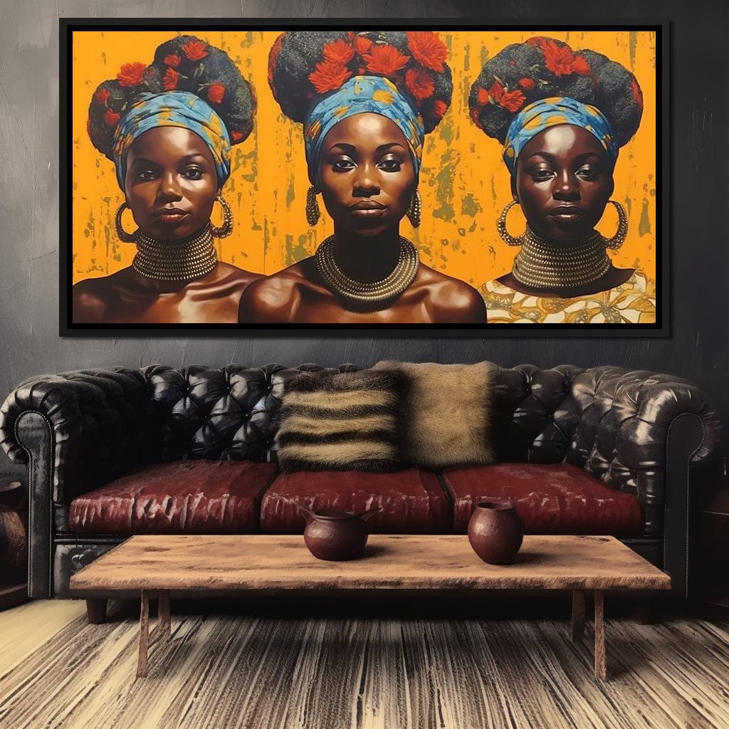 The Three Sisters Canvas Wall Art