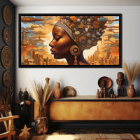 African Portrait Izula Canvas Wall Art