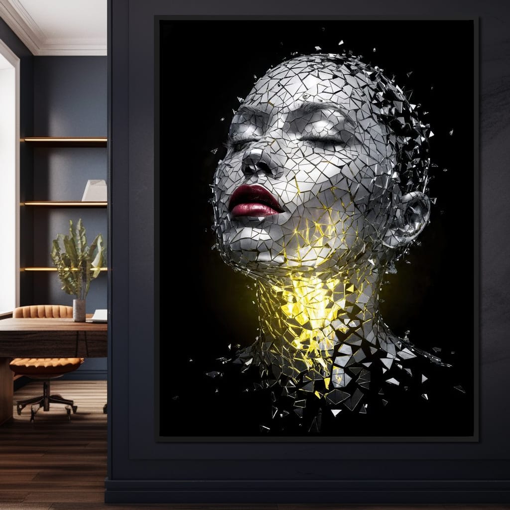 Kintsugi of the Soul Canvas Wall Art
