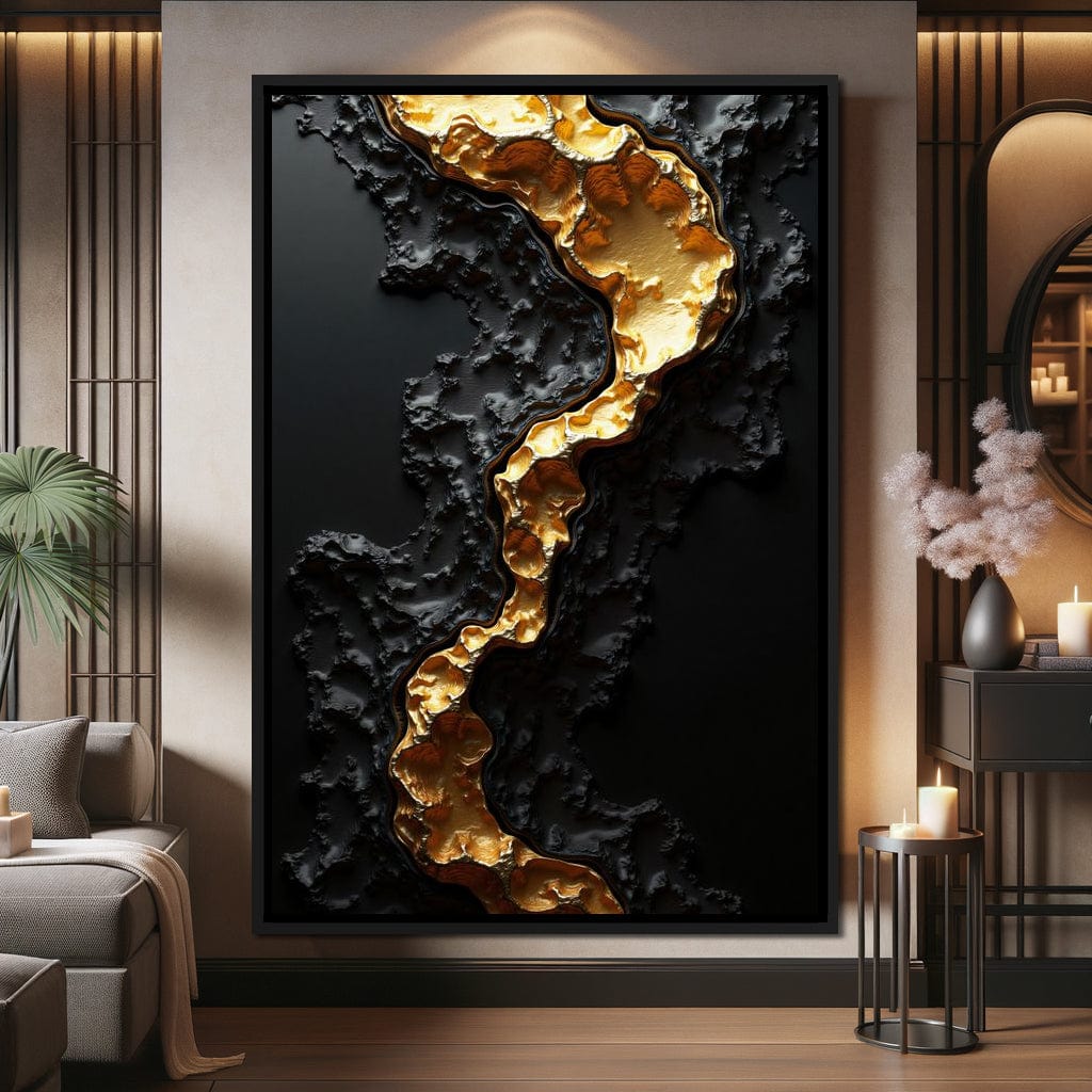Veins of the Earth Canvas Wall Art