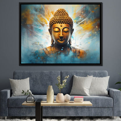 Buddha's Mystical Mural Canvas Wall Art