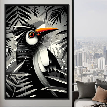 Tropical Trance Toucan Canvas Wall Art