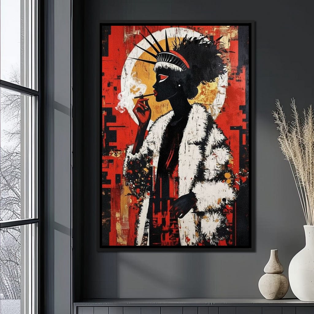 Liberty Lady Canvas Wall Art