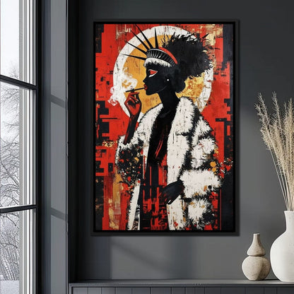 Liberty Lady Canvas Wall Art