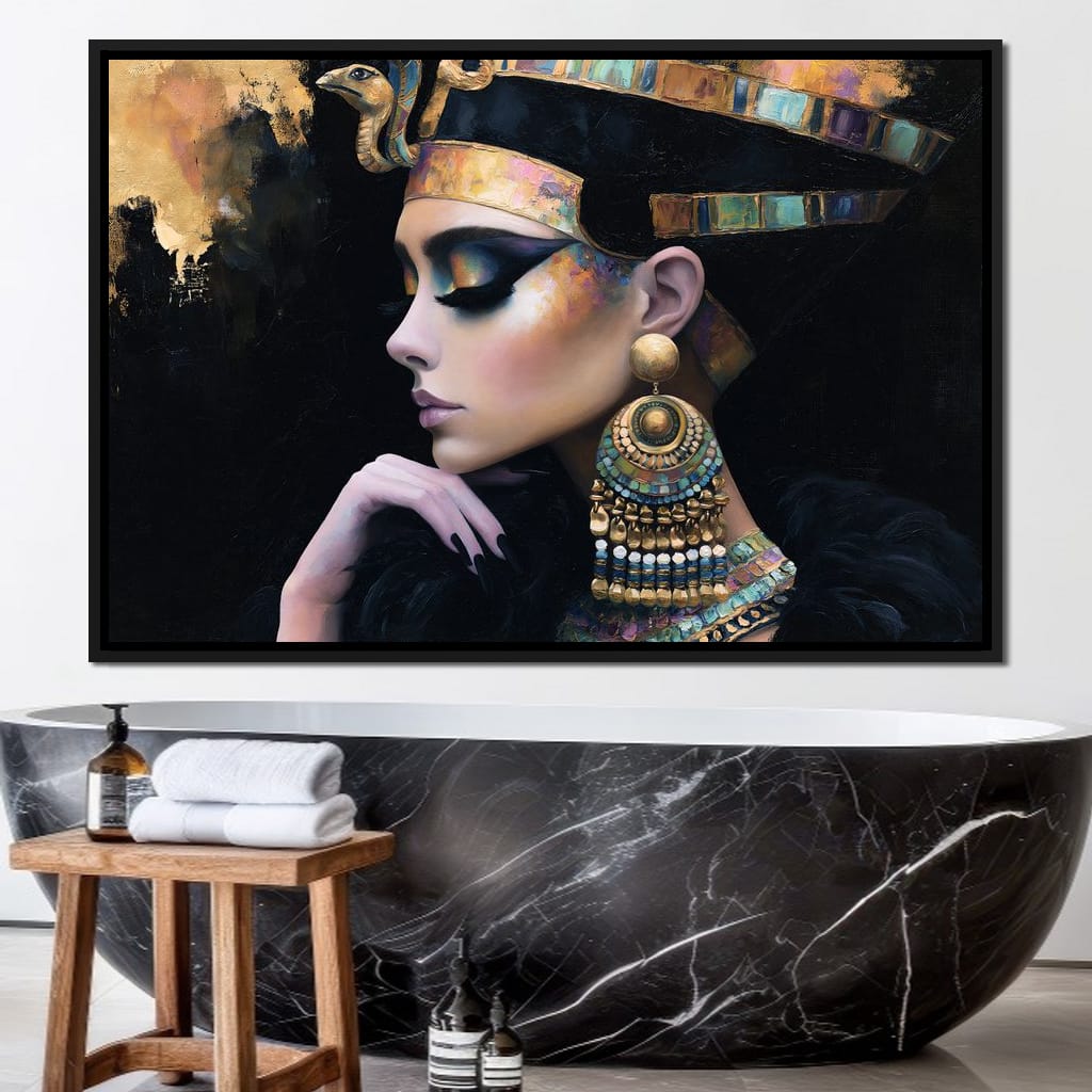 Ancient Egyptian Woman Canvas Wall Art