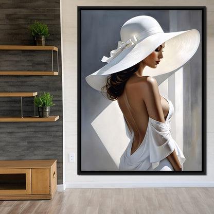 Female Portrait 350 Canvas Wall Art