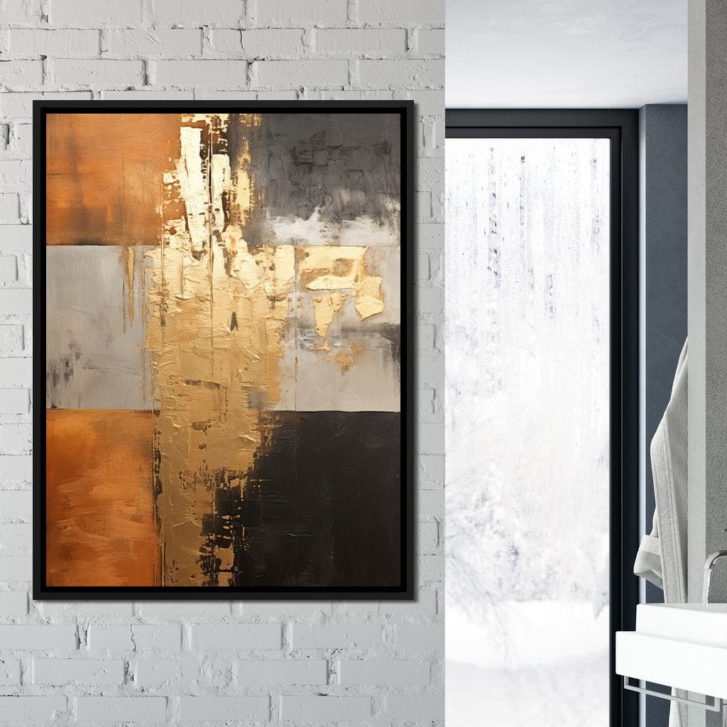 Eternal Golden Light Canvas Wall Art