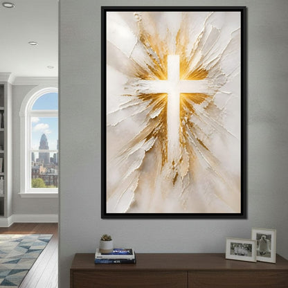 Radiant Light Beyond Death Canvas Wall Art