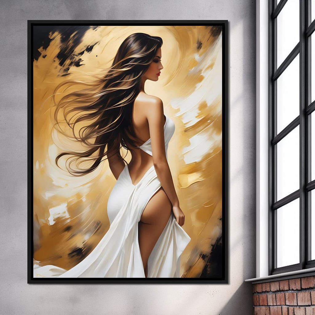 Female Portrait 202 Canvas Wall Art
