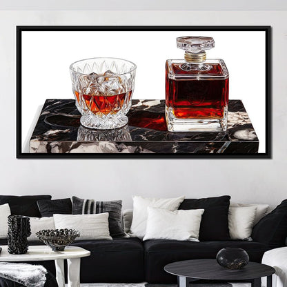 Refined Spirits Elegance Canvas Wall Art